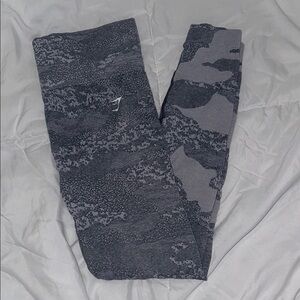 Gymshark Gray Camo Leggings